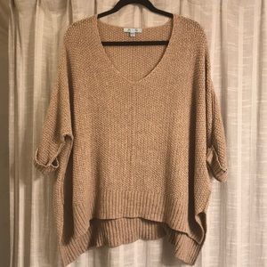 VICI Collection V Neck knit Sweater